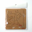 Sashiko Stencil Col. 108 - 2 pc Set - 12cmx12cm & 10cmx10cm - Due June/Jul